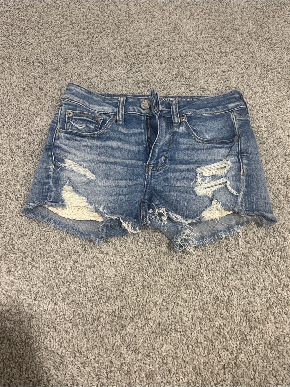 American eagle jean shorts